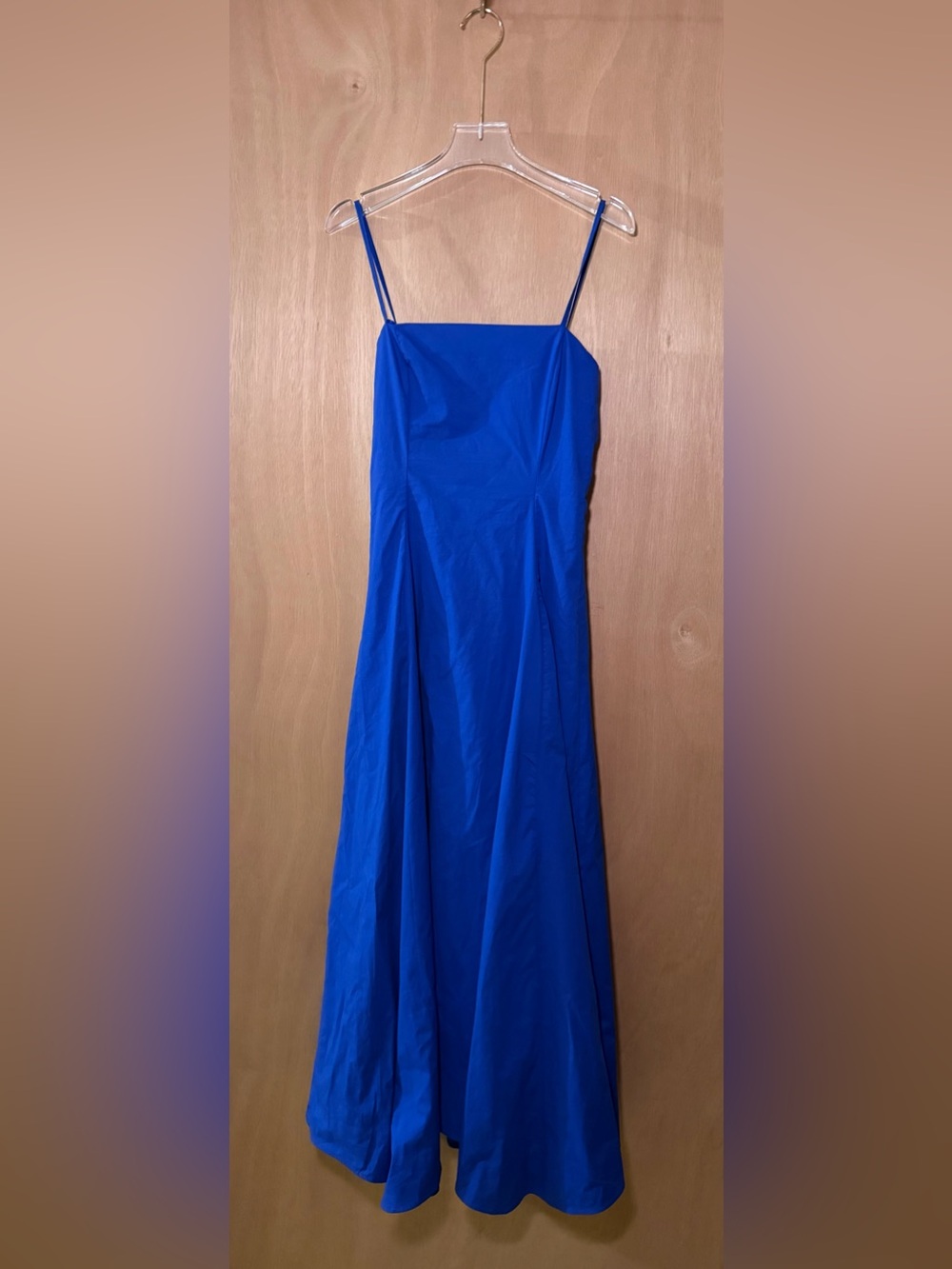 Zara Royal Blue Maxi Slip Dress